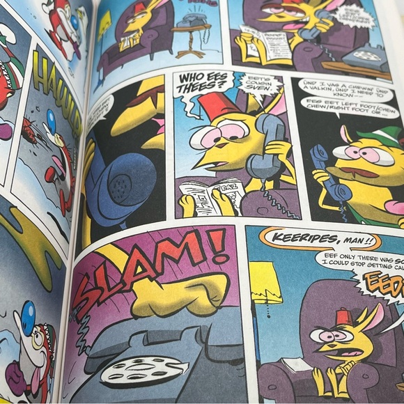 The REN & STIMPY SHOW Your Pals, PRINT 1994 Comic Book - Picture 8 of 9